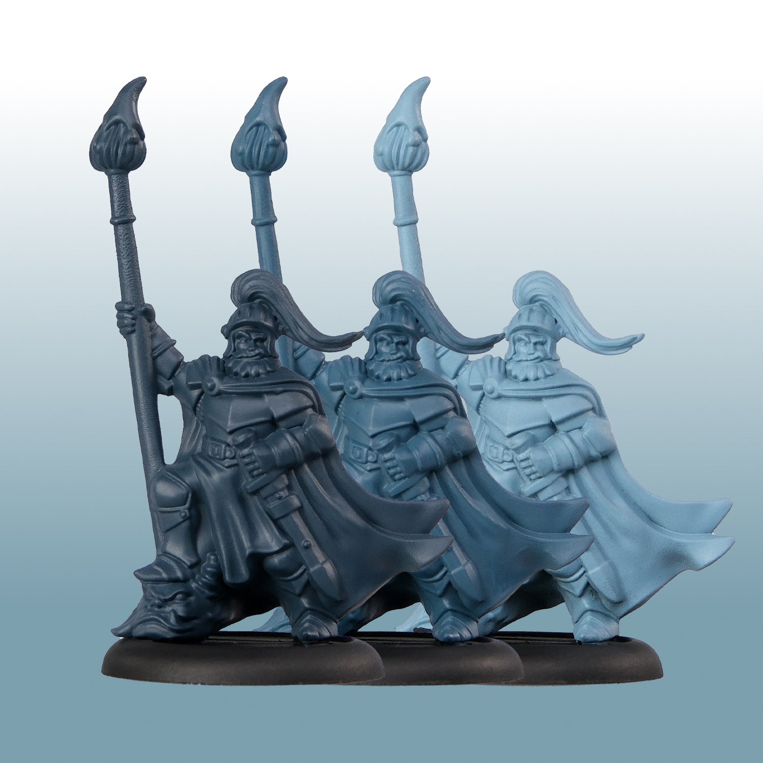 Dark Grey-Blue Triad