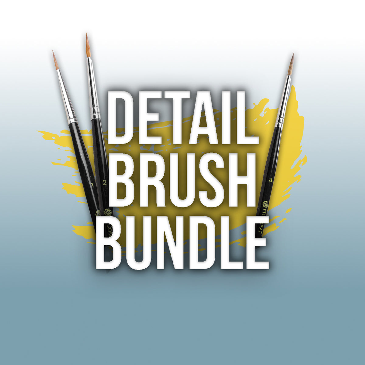 Detail Kolinsky Sable TT Combat Brush Bundle