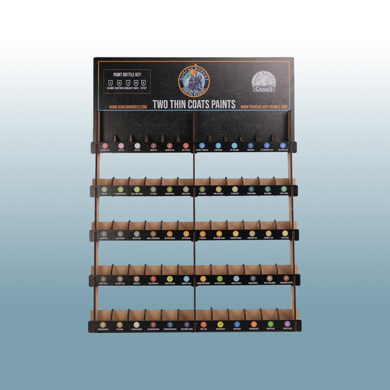 Two Thin Coats Wave 2 Paint Rack