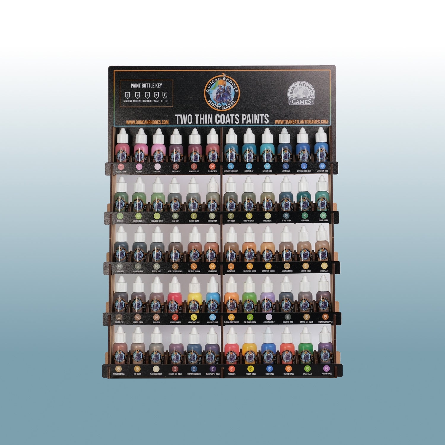 Two Thin Coats 60 Wave 2 Paints & Paint Rack