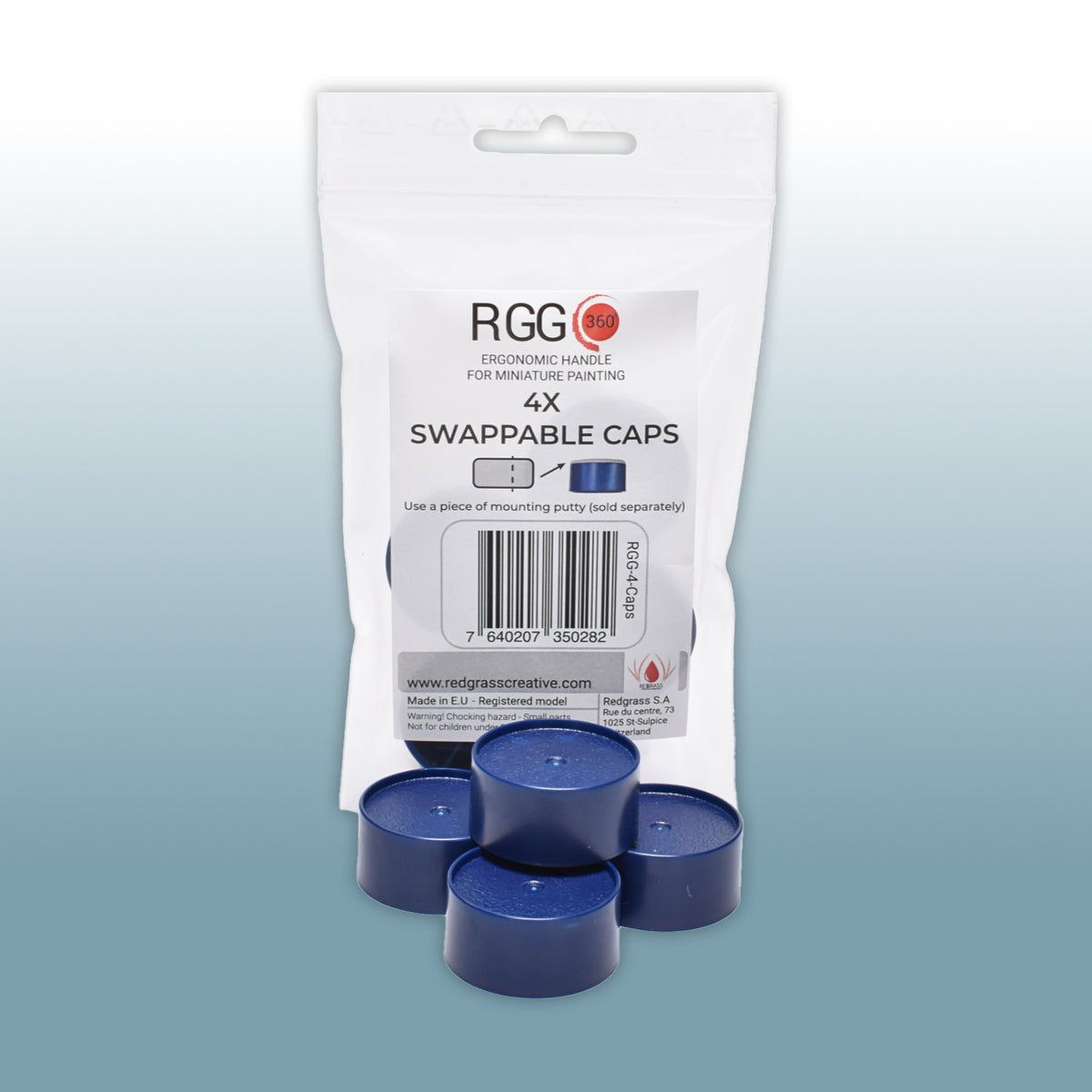 4x XL Swappable Large Caps for RGG360 V.2 (Painting Handle)