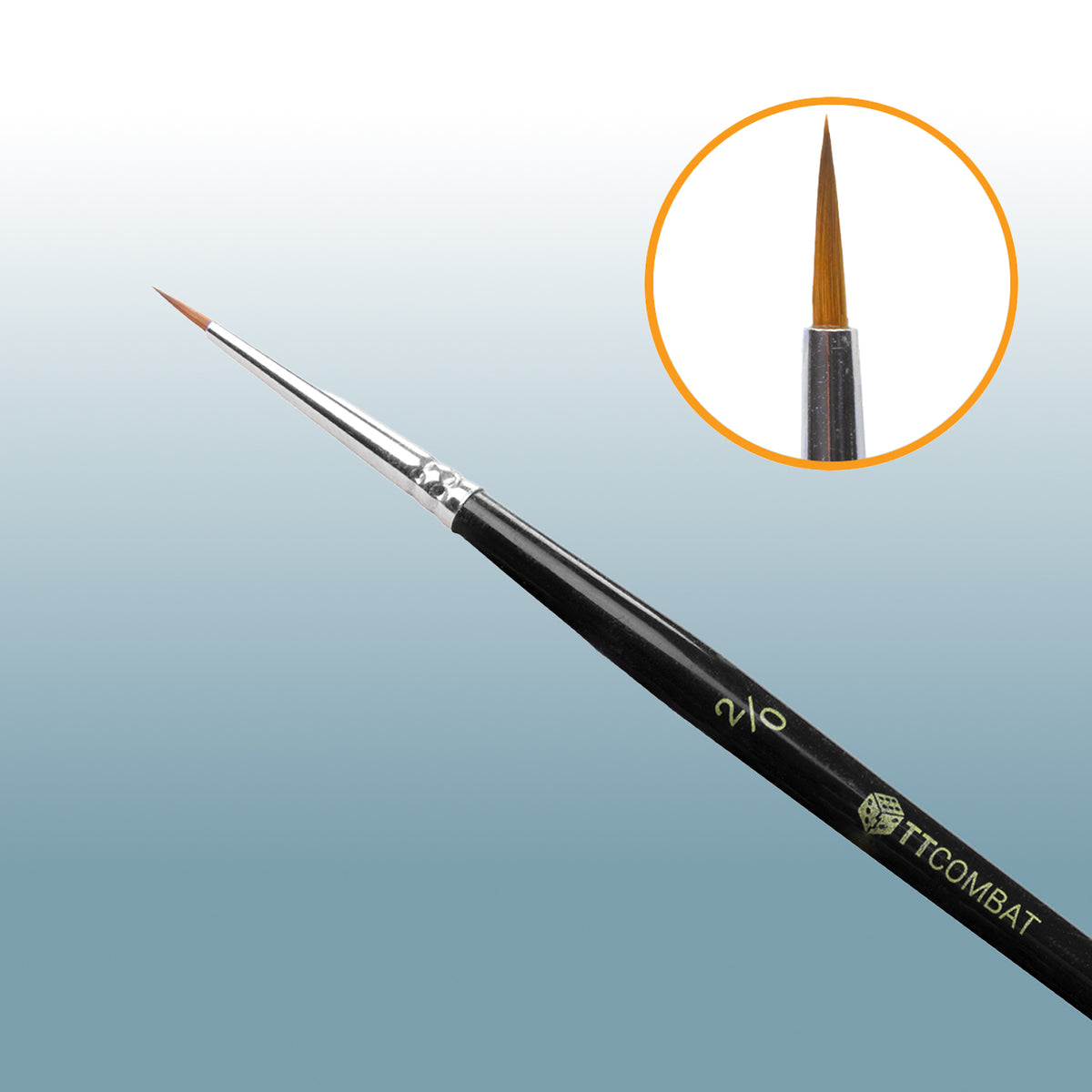 Size 2/0 Sable Brushes - TT Combat