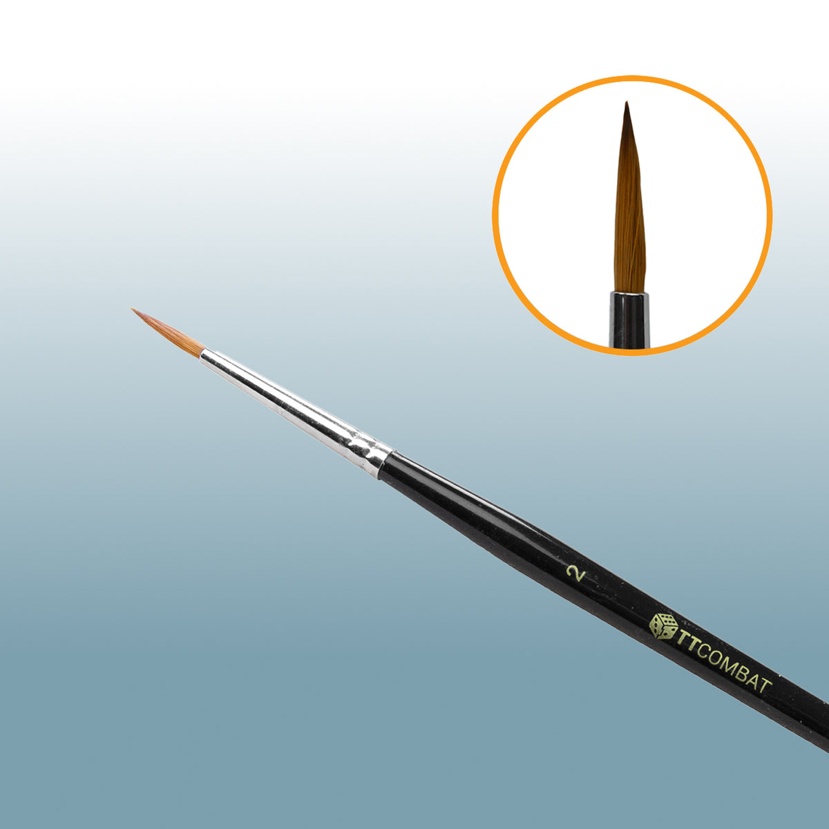 Size 2 Sable Brushes - TT Combat